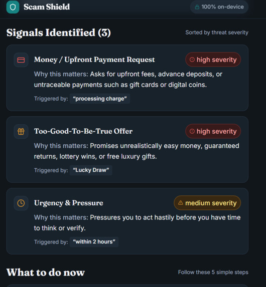 Scam Shield – screenshot 8
