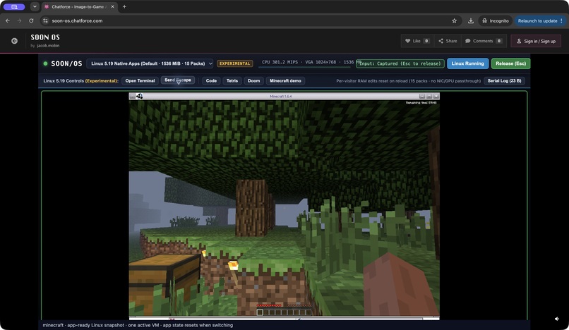 SOON/OS – screenshot 5