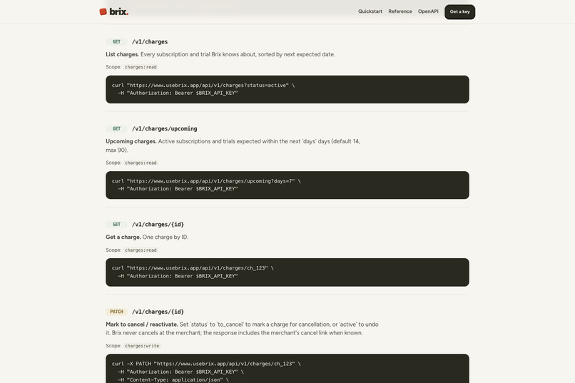 Brix – screenshot 2