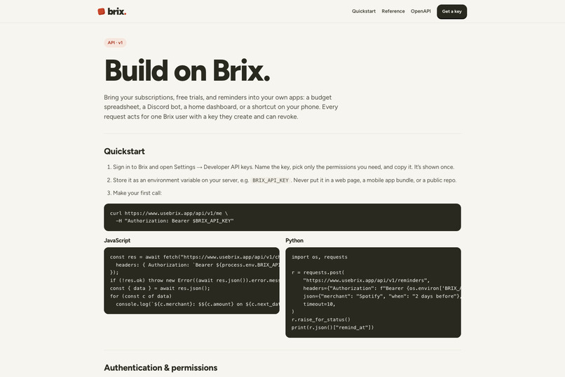 Brix – screenshot 4