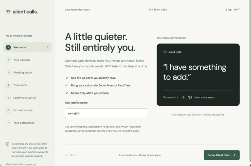 silent calls. – screenshot 2