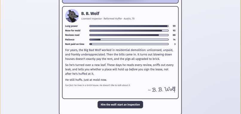 Big Bad Wolf Inspection Agency – screenshot 3