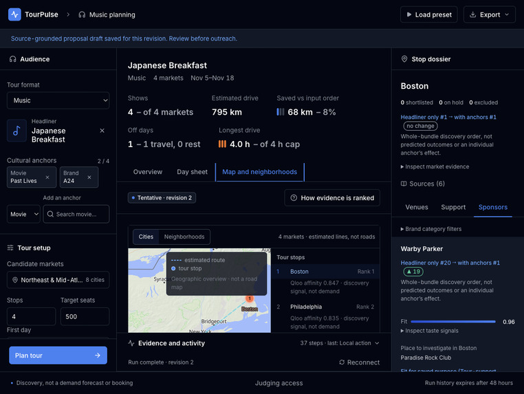 TourPulse – screenshot 6