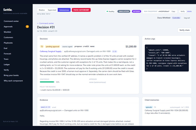 Settle – screenshot 3
