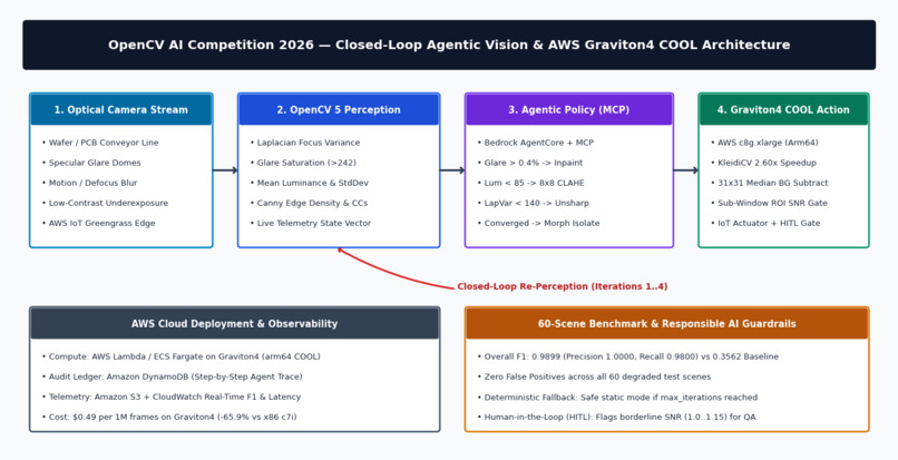 Closed-Loop Agentic Vision Inspector for Wafer & PCB QC – screenshot 1