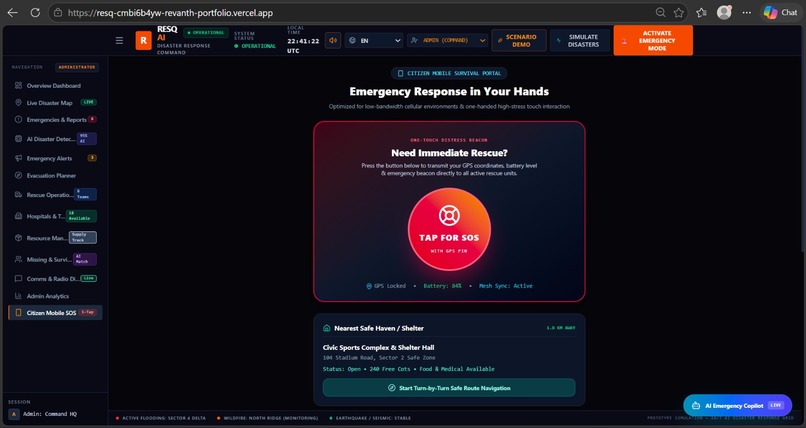 RESQ AI is an AI-powered disaster response – screenshot 10