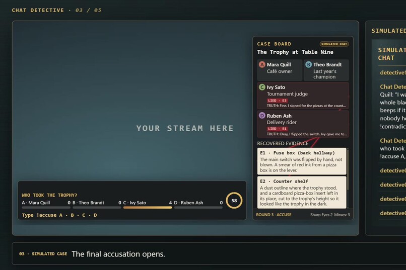 Chat Detective – screenshot 1