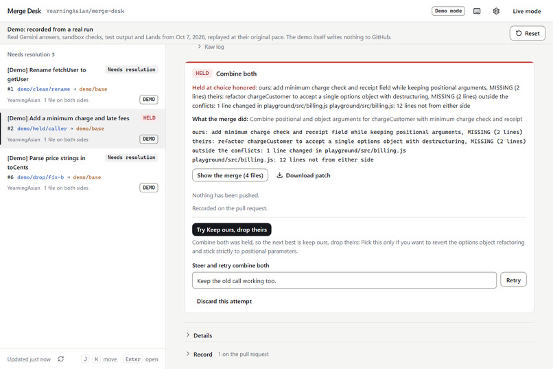 MergeDesk – screenshot 3