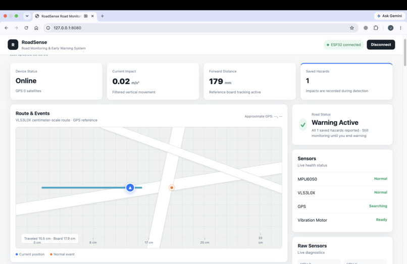 Roadsense – screenshot 2