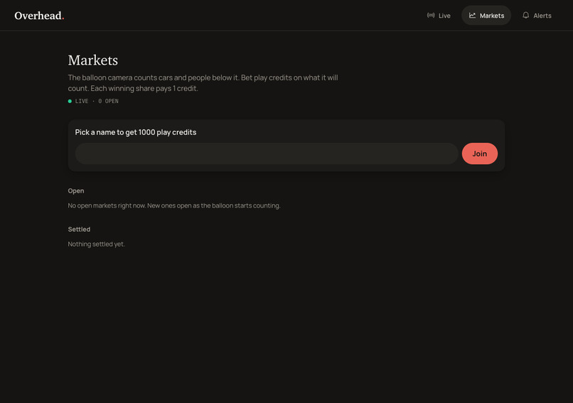 Overhead – screenshot 1