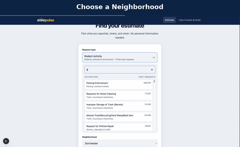 CivicPulse – screenshot 2