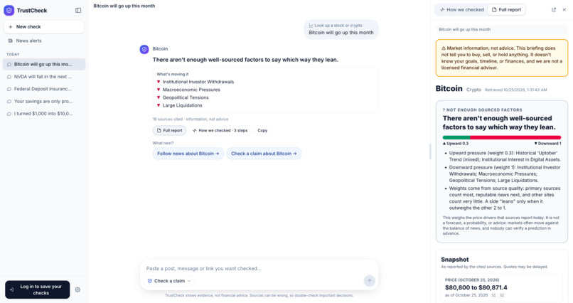 TrustCheck – screenshot 6