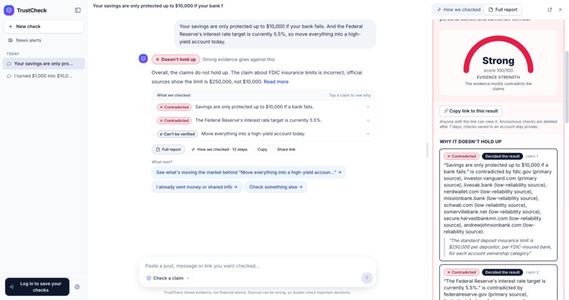 TrustCheck – screenshot 4