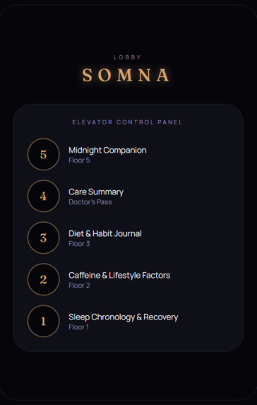 SOMNA – screenshot 2