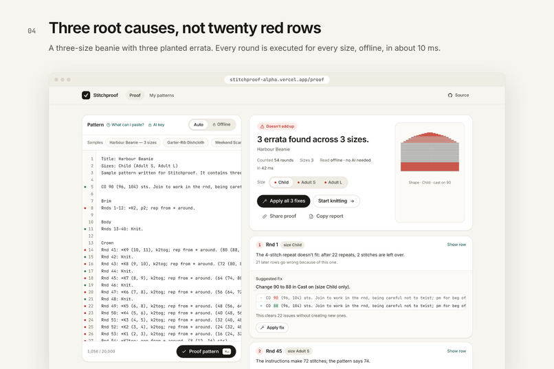 Stitchproof – screenshot 4