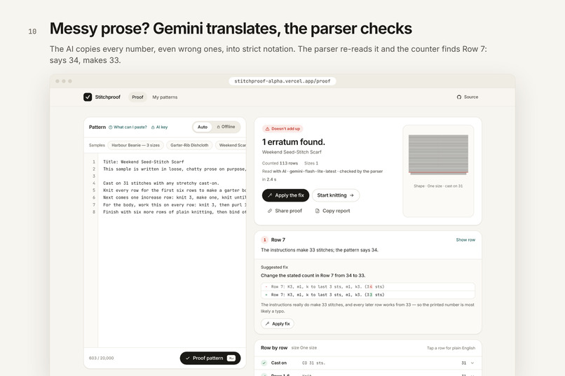 Stitchproof – screenshot 10