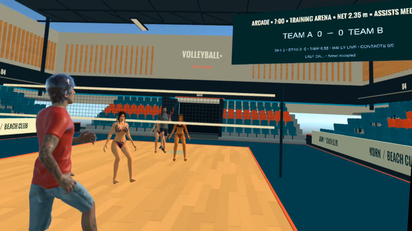 Volleyball VR - Golden Hour – screenshot 1
