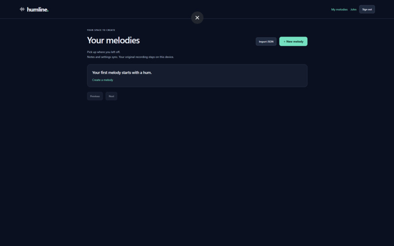 Humline – screenshot 3