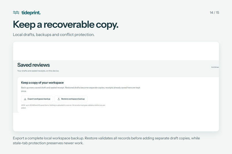 Tideprint – screenshot 14