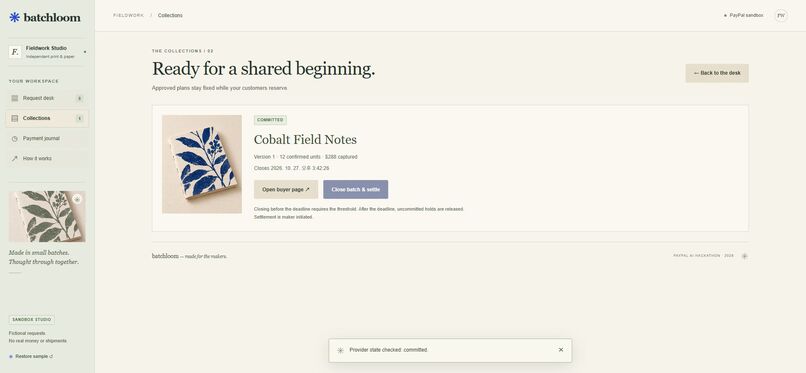 Batchloom – screenshot 2