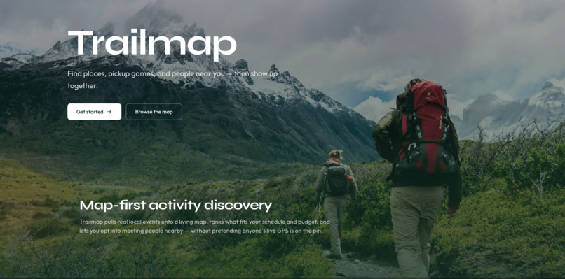 Trailmap – screenshot 1