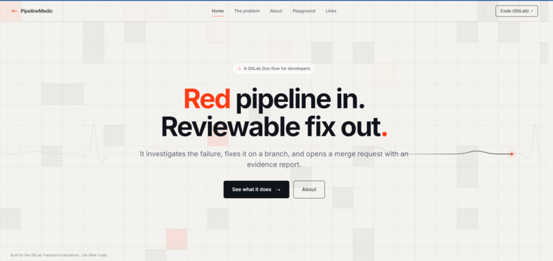 PipelineMedic – screenshot 1