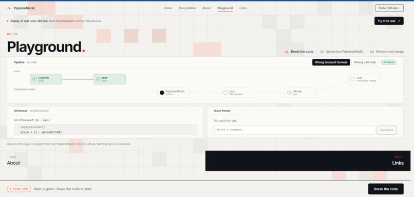 PipelineMedic – screenshot 2
