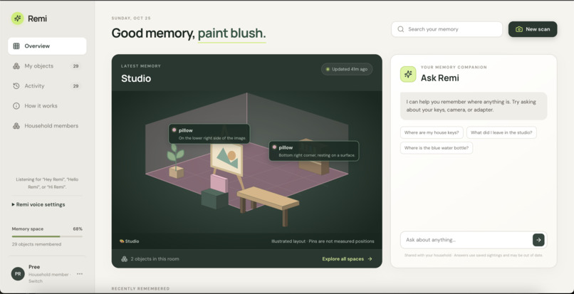 RemindMe (Remi) — You forget Remi remembers – screenshot 1