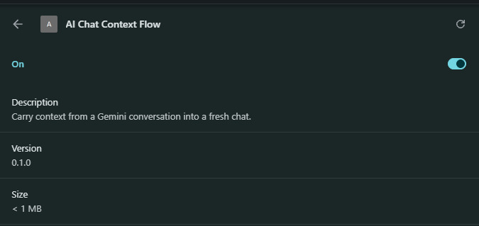 AI Chat Context Flow – screenshot 4