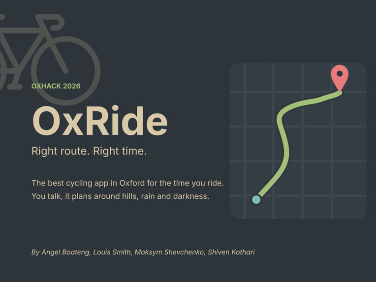 OxRide – screenshot 1