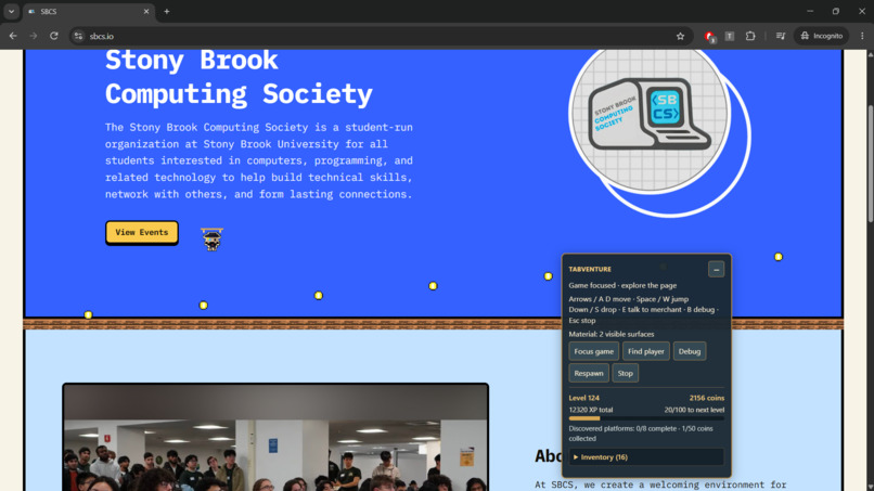 Tabventure – screenshot 3