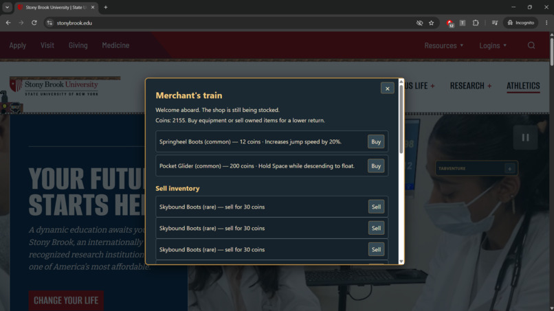 Tabventure – screenshot 5