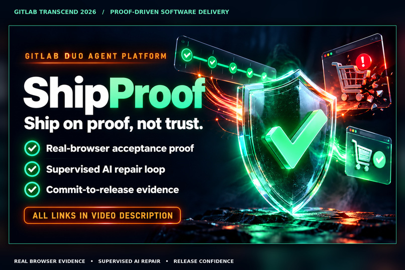ShipProof — AI-Powered Release Acceptance with GitLab Duo – screenshot 1
