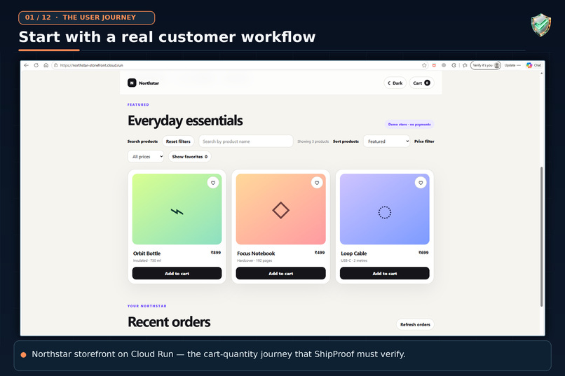 ShipProof — AI-Powered Release Acceptance with GitLab Duo – screenshot 2
