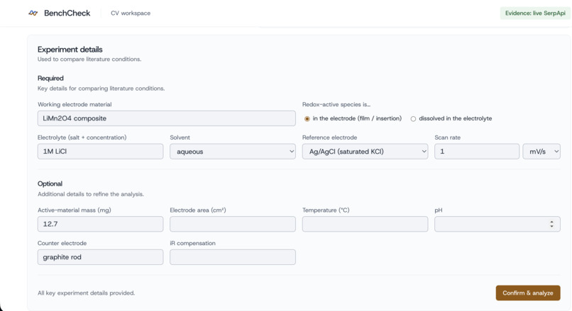 BenchCheck – screenshot 3