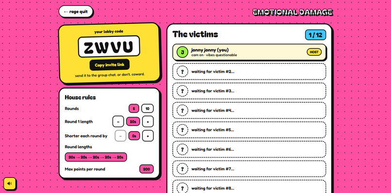 Emotional DAMAGE – screenshot 2