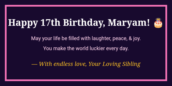 5 4 3 2 1Birthday app i make to help them and make it essier – screenshot 1