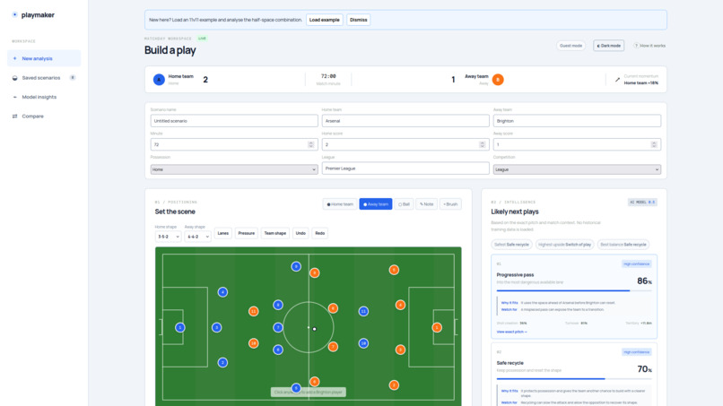 Playmaker – screenshot 1