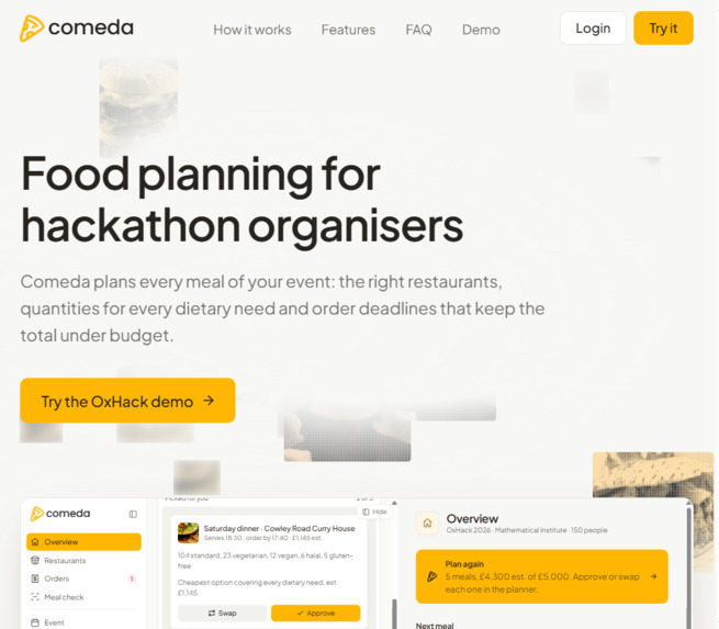 Comeda – screenshot 1