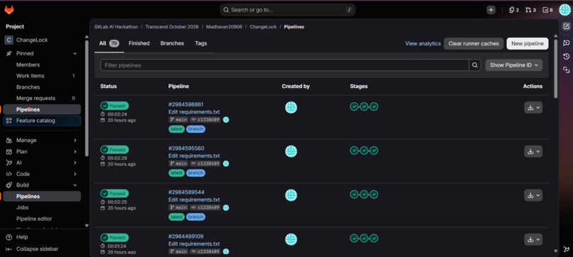 ChangeLock: Approval-First AI Automation – screenshot 2