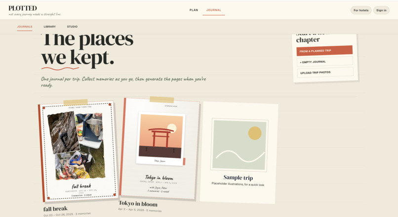 Plotted: Plan it, Map it, Keep it – screenshot 4