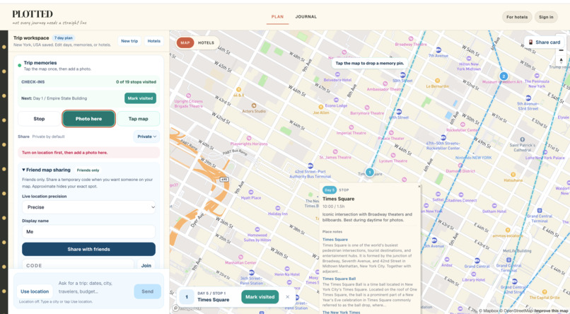 Plotted: Plan it, Map it, Keep it – screenshot 5