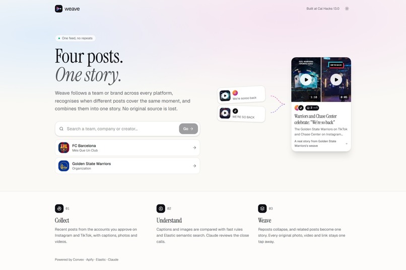 Weave – screenshot 1