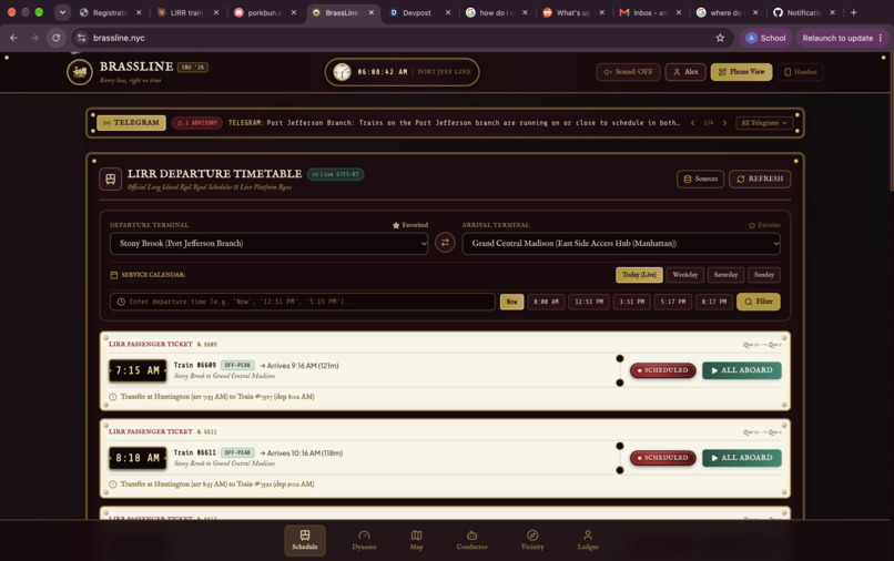 BrassLine – screenshot 1