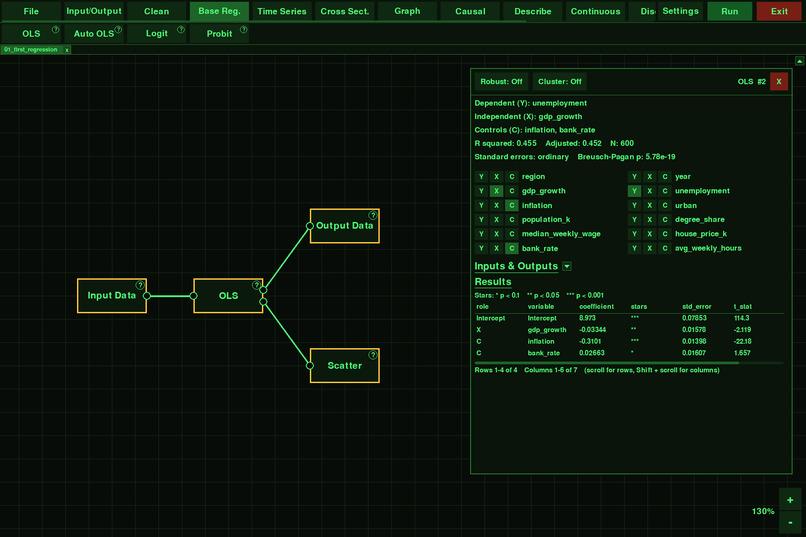 Econometryx – screenshot 2
