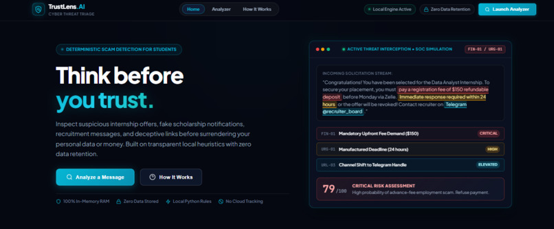 TrustLens AI – screenshot 2