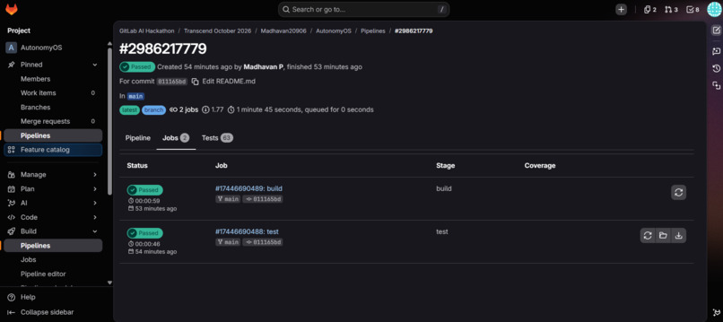 AutonomyOS – screenshot 3
