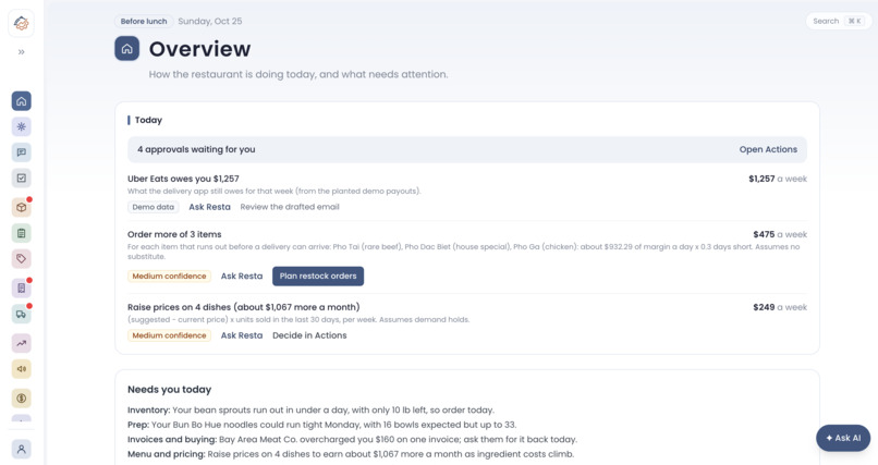 Resta – screenshot 1