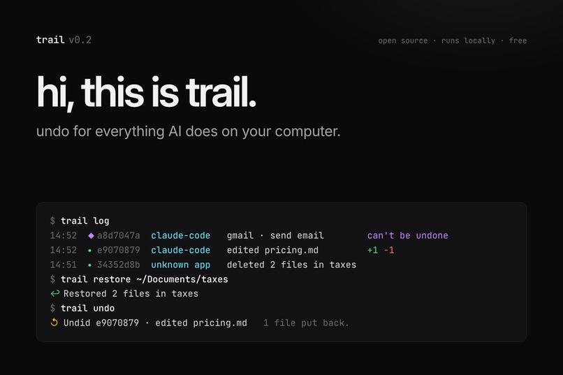Trail – screenshot 1