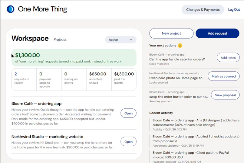 One More Thing – screenshot 7